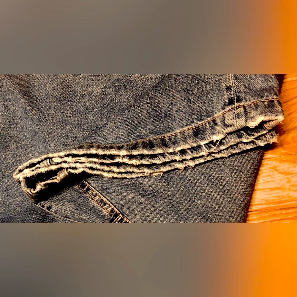 Zara TRF Denim Cargo Overalls - Picture 11 of 11